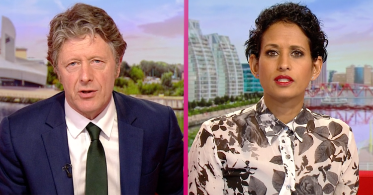 Charlie stayt and naga munchetty