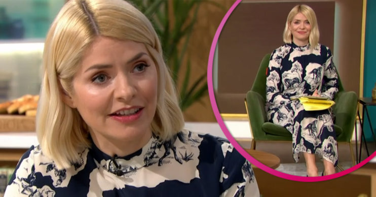Holly Willoughby dress on This Morning today