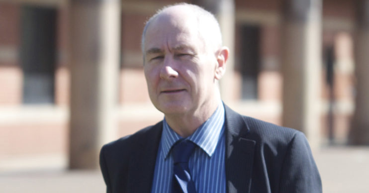 'Canoe Man' John Darwin leaving court