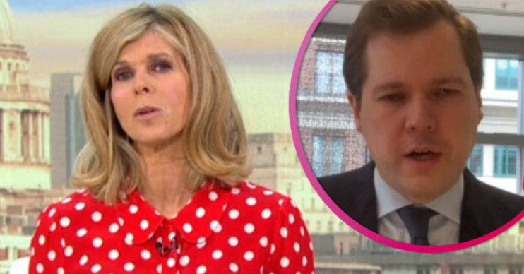 Kate Garraway on GMB