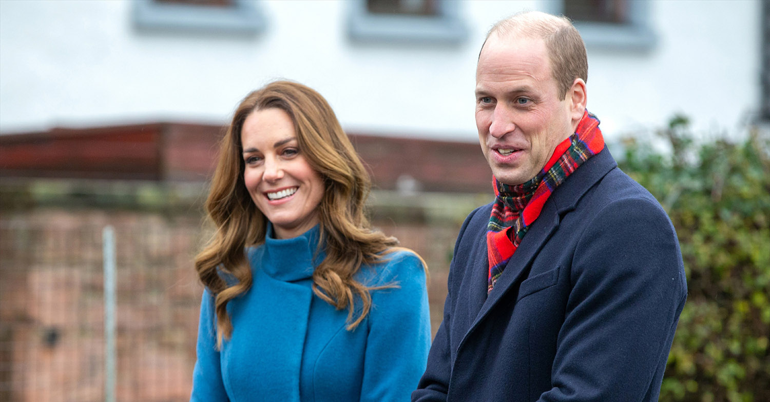 The Duke and Duchess of Cambridge at Holy Trinity Church of England First School