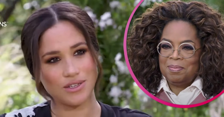 Meghan Markle in Oprah interview