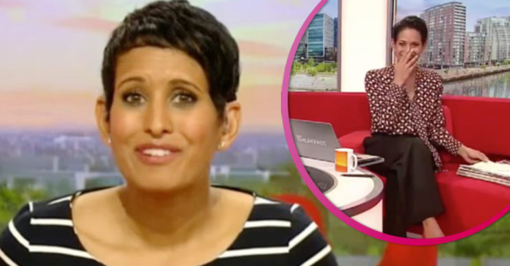 naga munchetty on BBC Breakfast