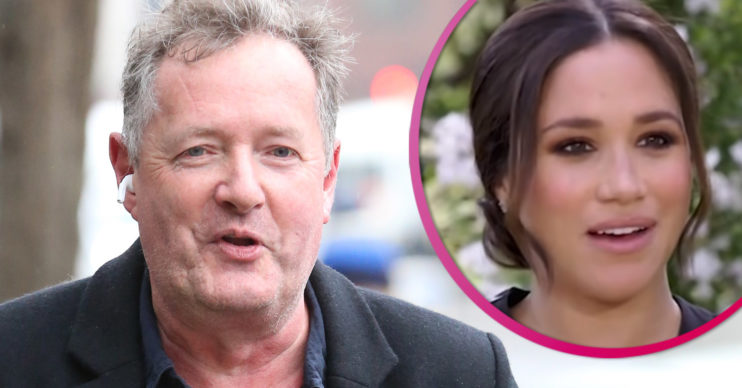 Piers Morgan and Meghan Markle