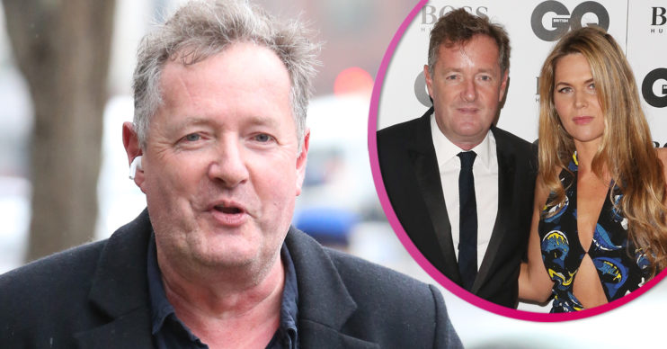 Piers Morgan news - wife pokes fun at him
