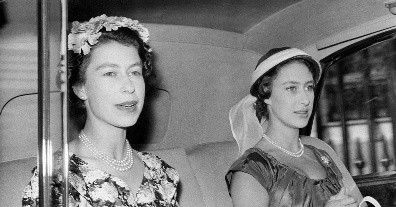 queen elizabeth and princess margaret