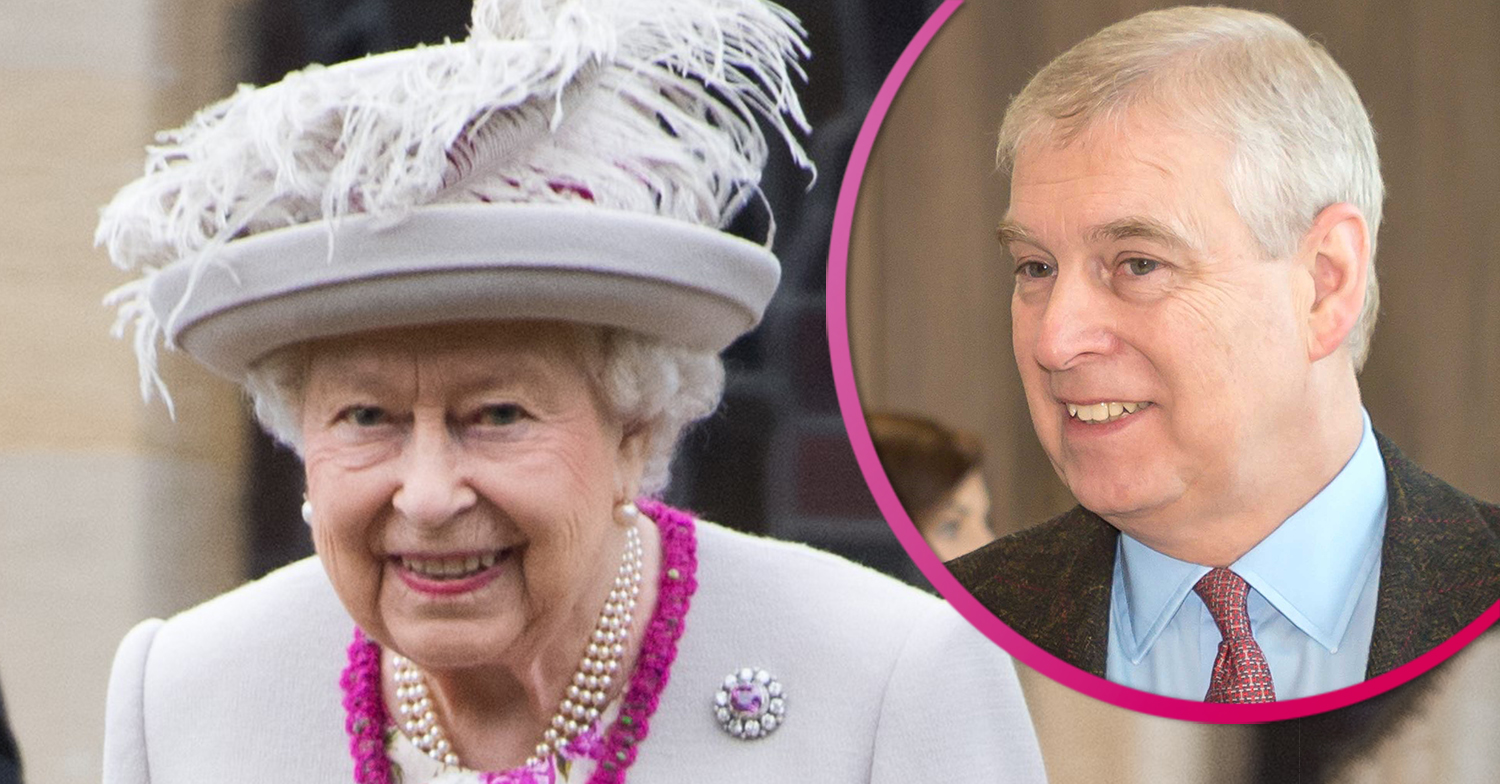 The Queen and Prince Andrew