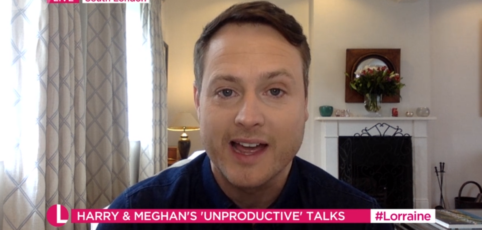 Russell Myers on Lorraine - latest Meghan Markle news