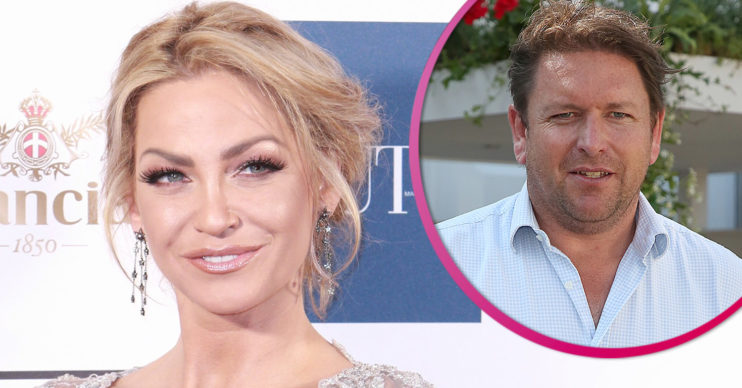 Sarah Harding news - James Martin sends message