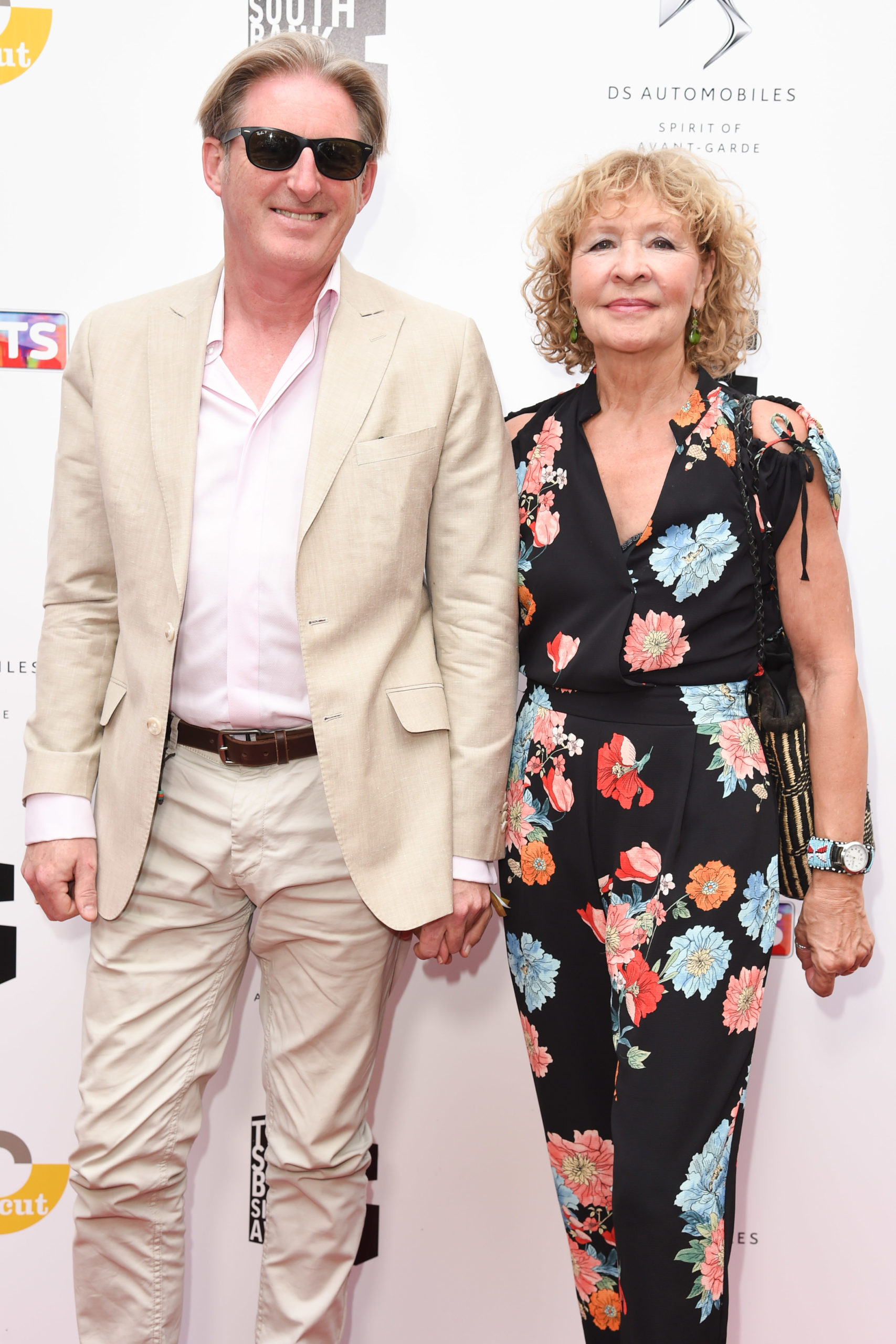Adrian dunbar and his wife anna nygh