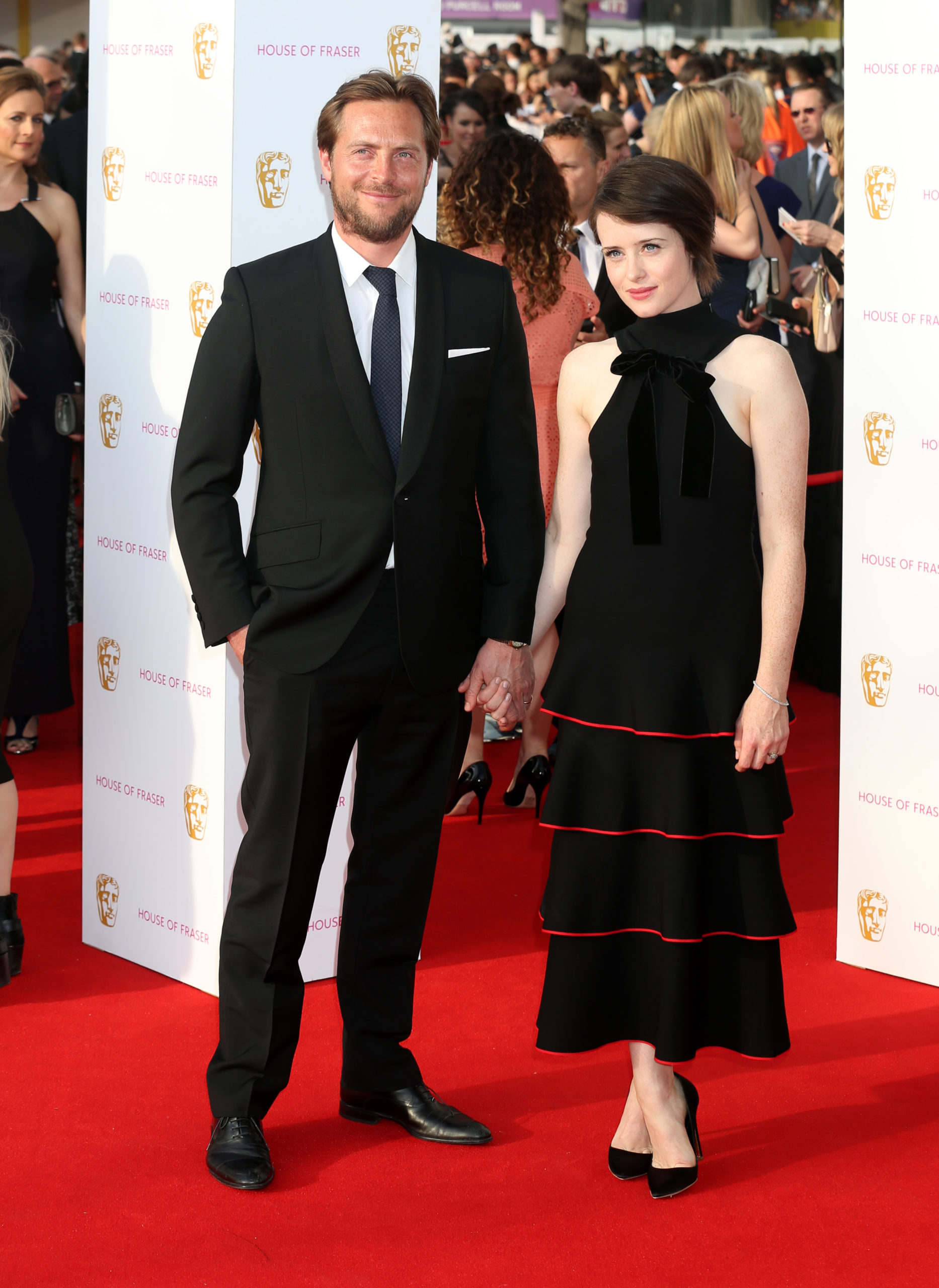 Stephen Campbell Moore and Claire Foy