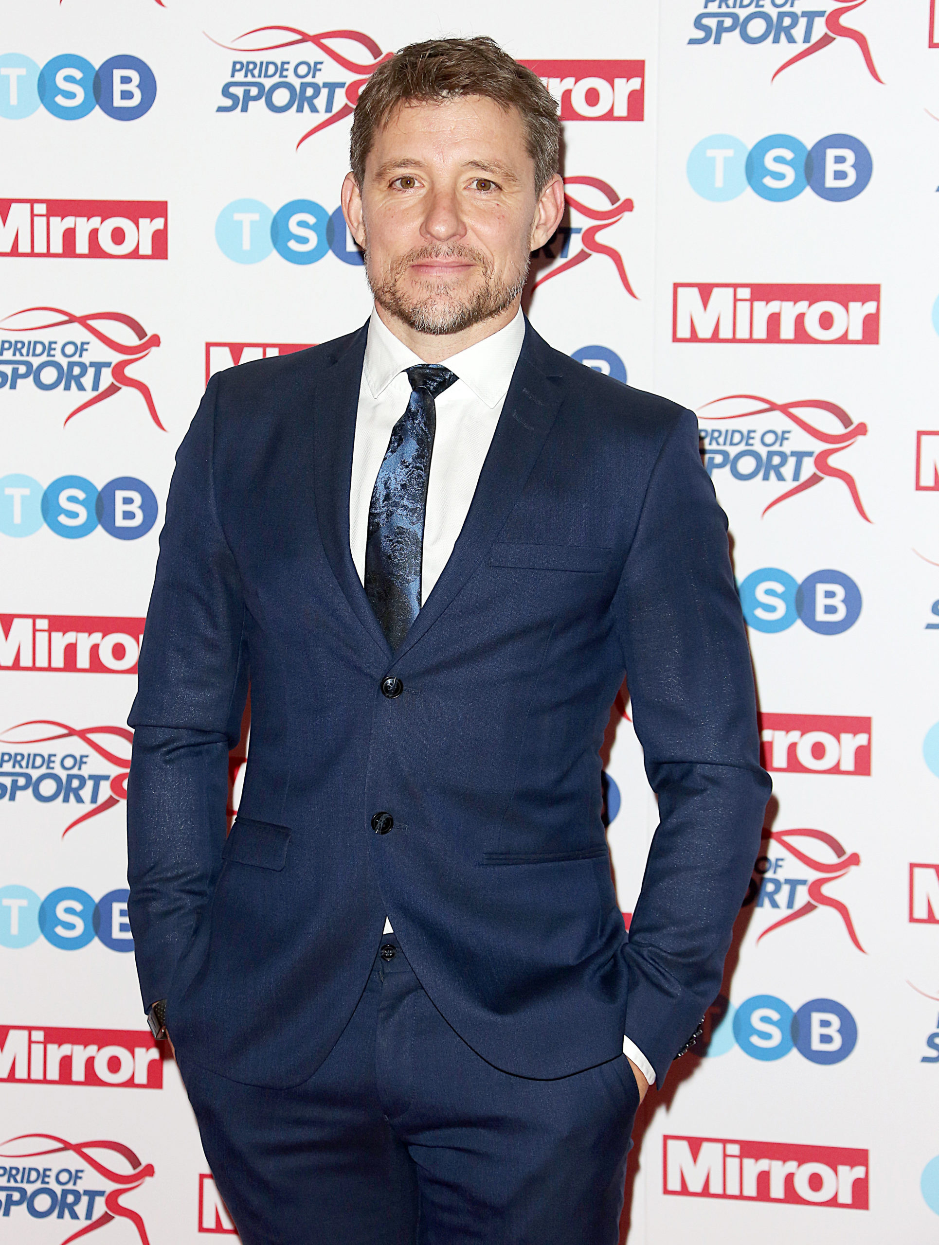 Ben Shephard on the red carpet