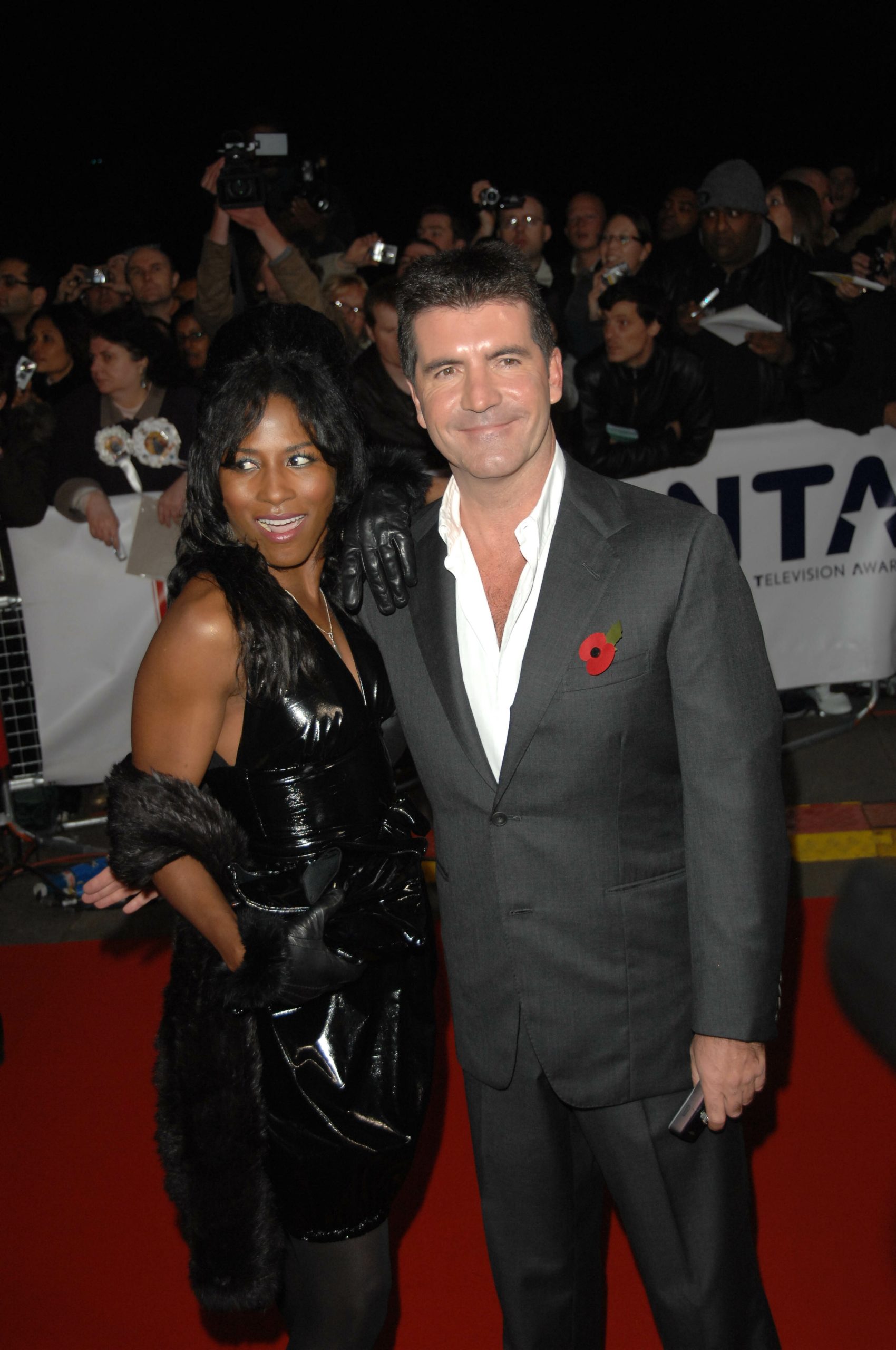 Sinitta and Simon cowell