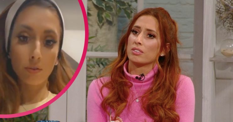 Stacey Solomon hits back at vile troll