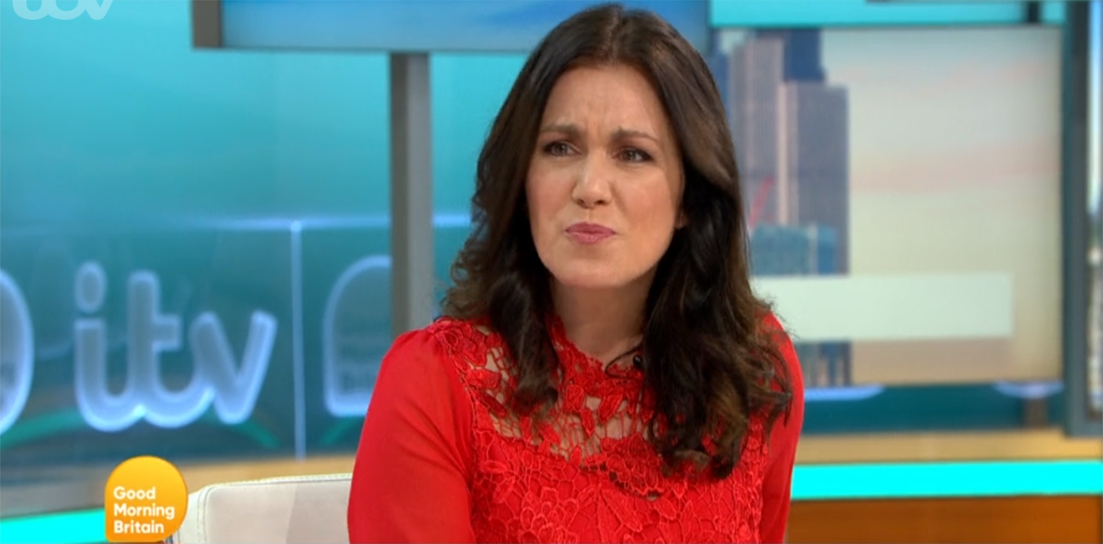 Susanna Reid discusses weight gain on GMB