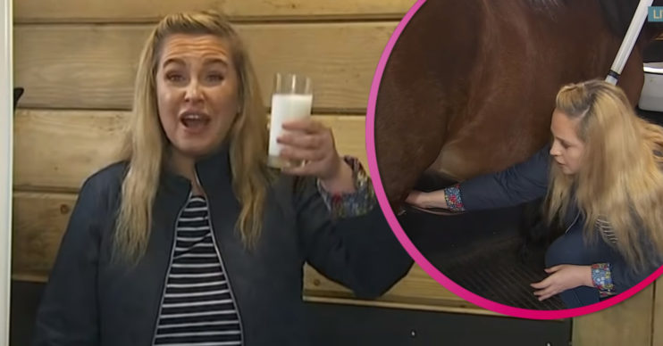 Josie Gibson on ITV This Morning
