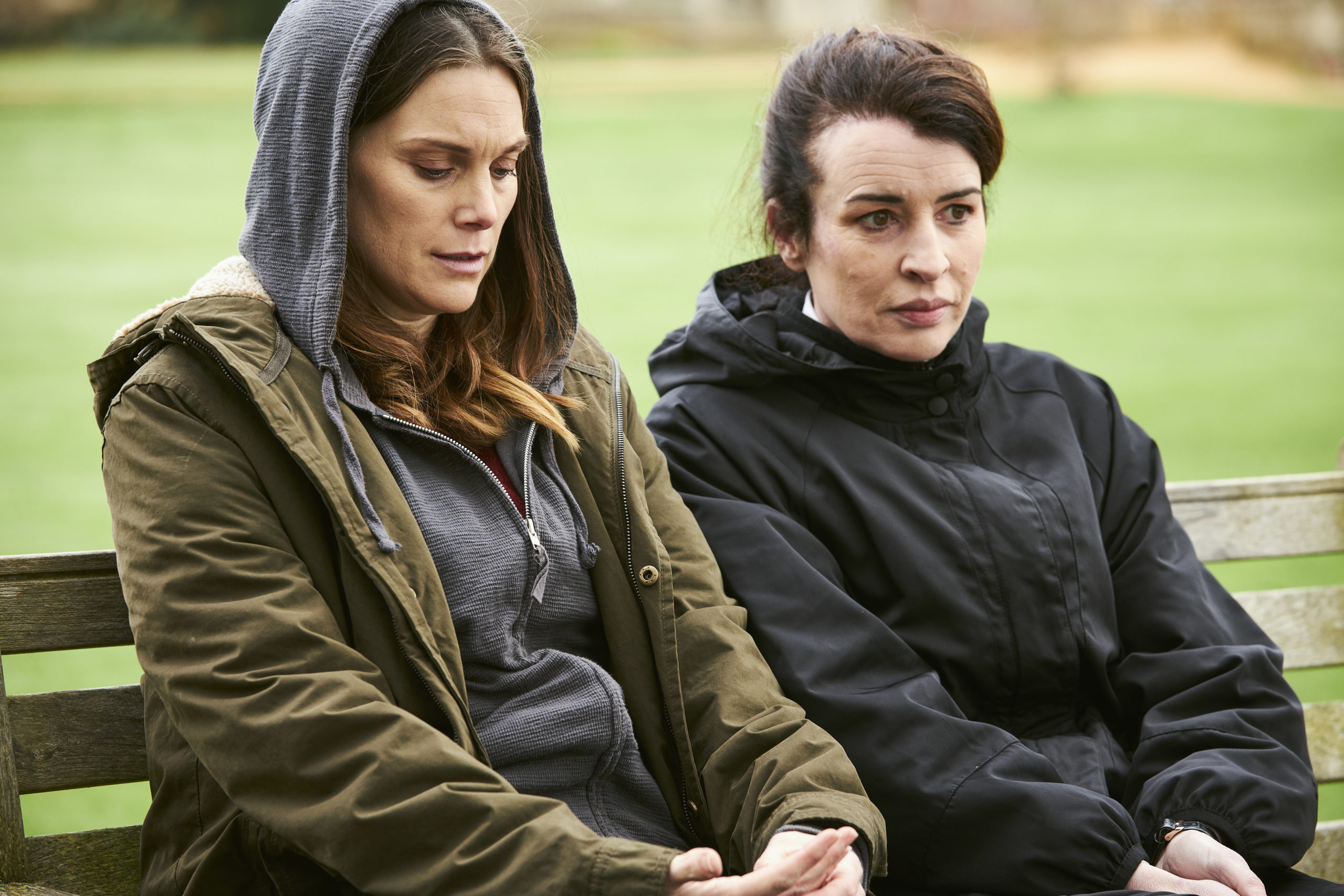 Liz and Fiona met for a chat in Unforgotten