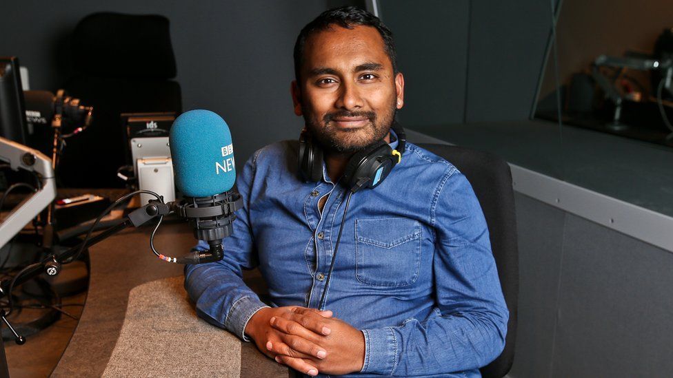 Amol on the BBC 