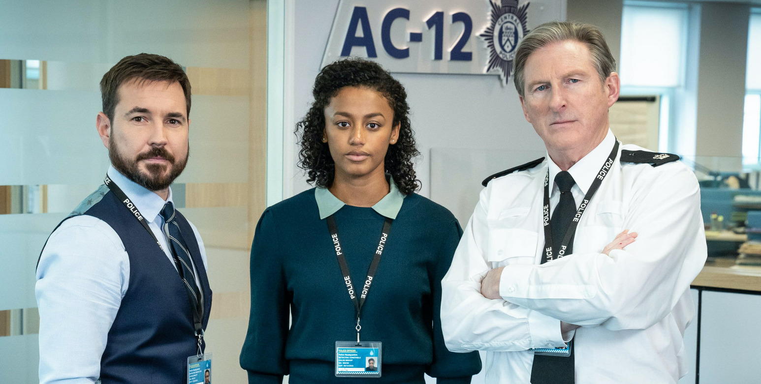 Martin Compston and his Line Of Duty co-stars