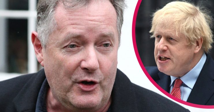 piers morgan and boris johnson