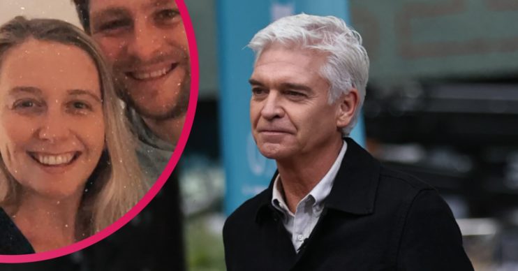 Phillip Schofield and Molly