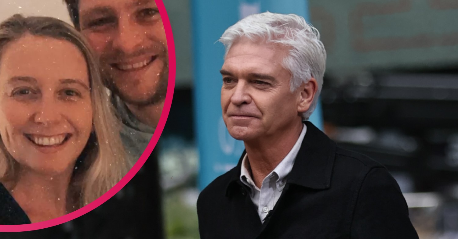 Phillip Schofield and Molly