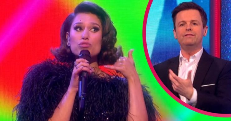 Raye on Saturday Night Takeaway