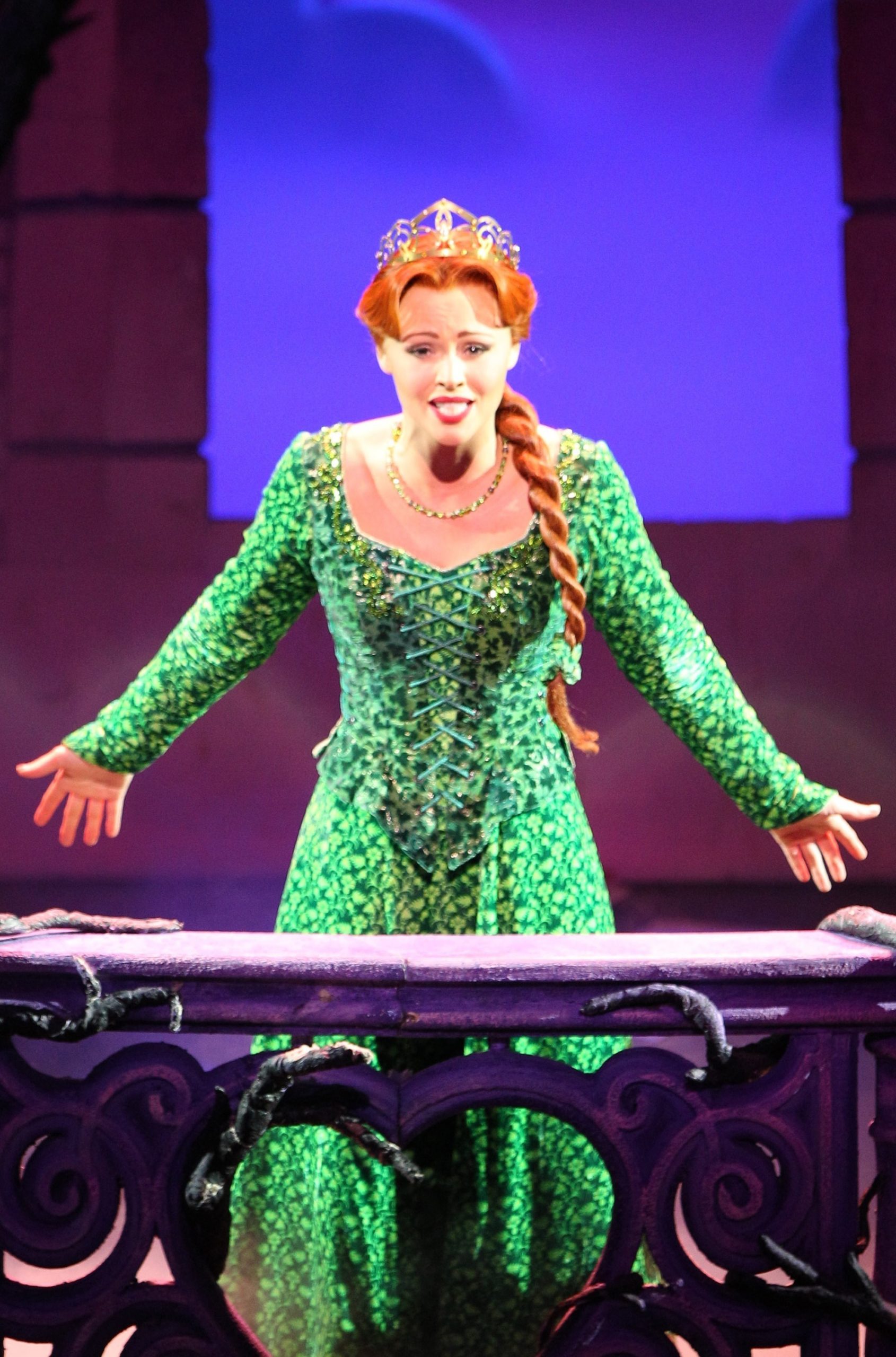 Girls Aloud Singer Kimberley Walsh took on the lead role in Shrek