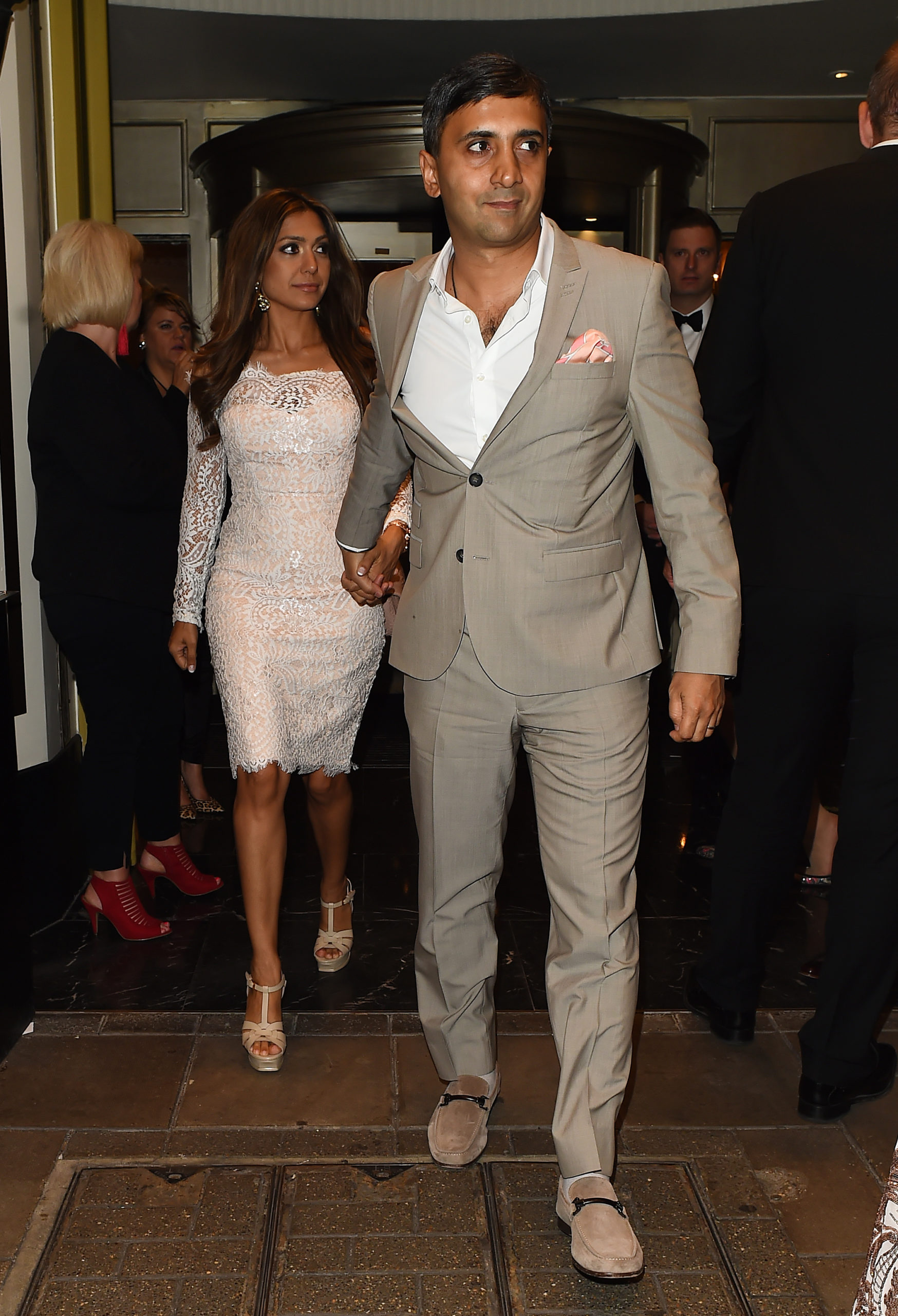 Tej Lalvani and wife Tara