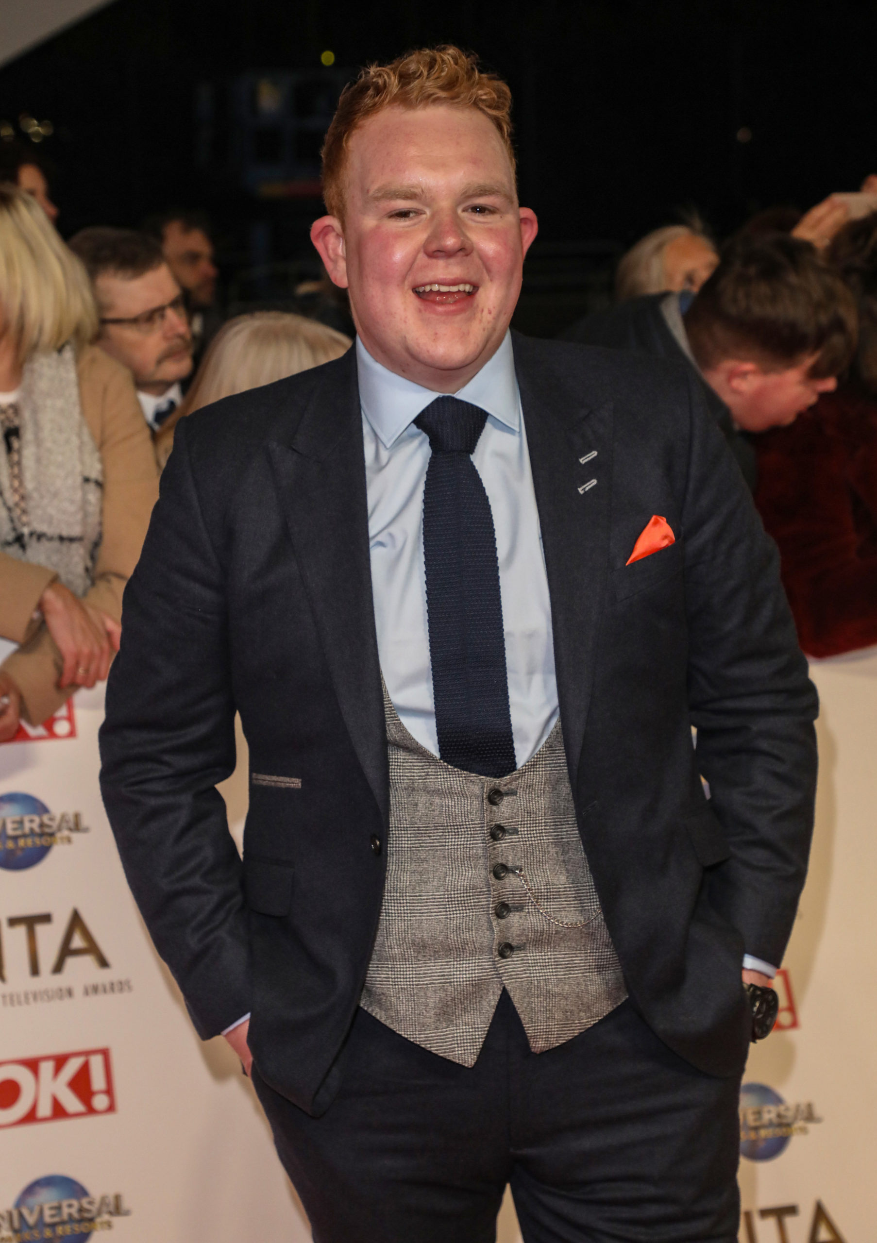 colson smith on the red carpet