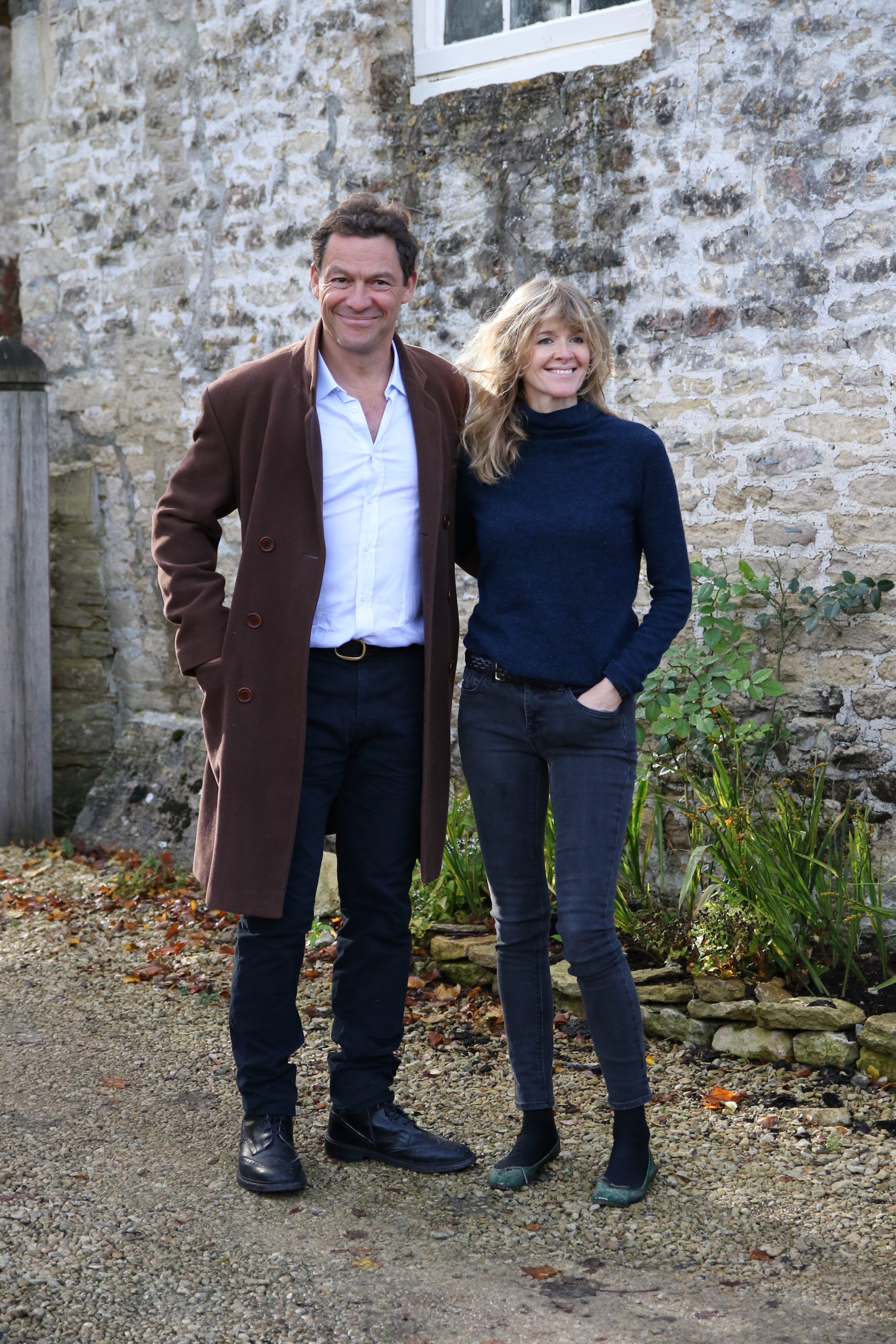 Dominic West and wife Catherine 