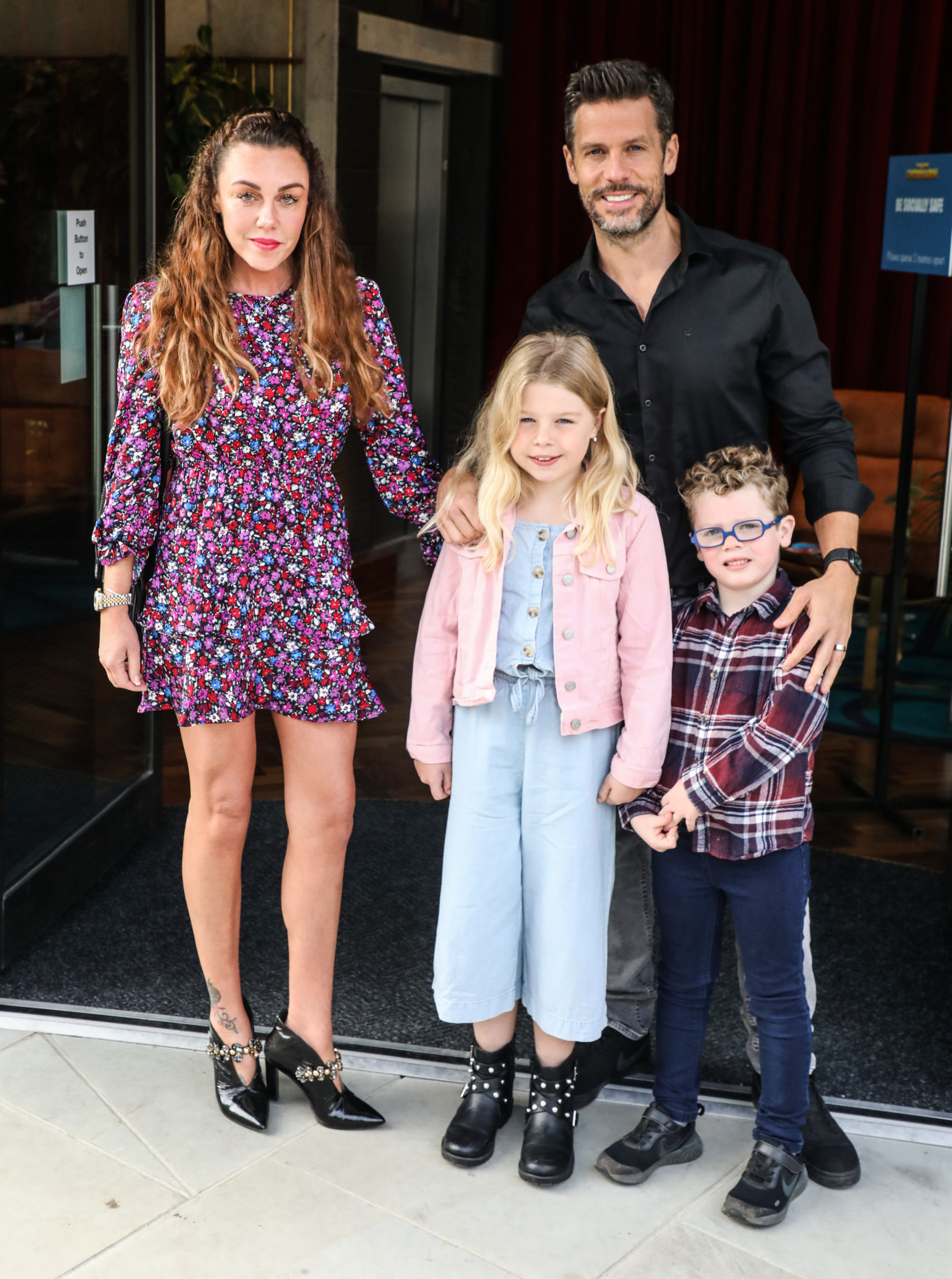 Michelle heaton and her family