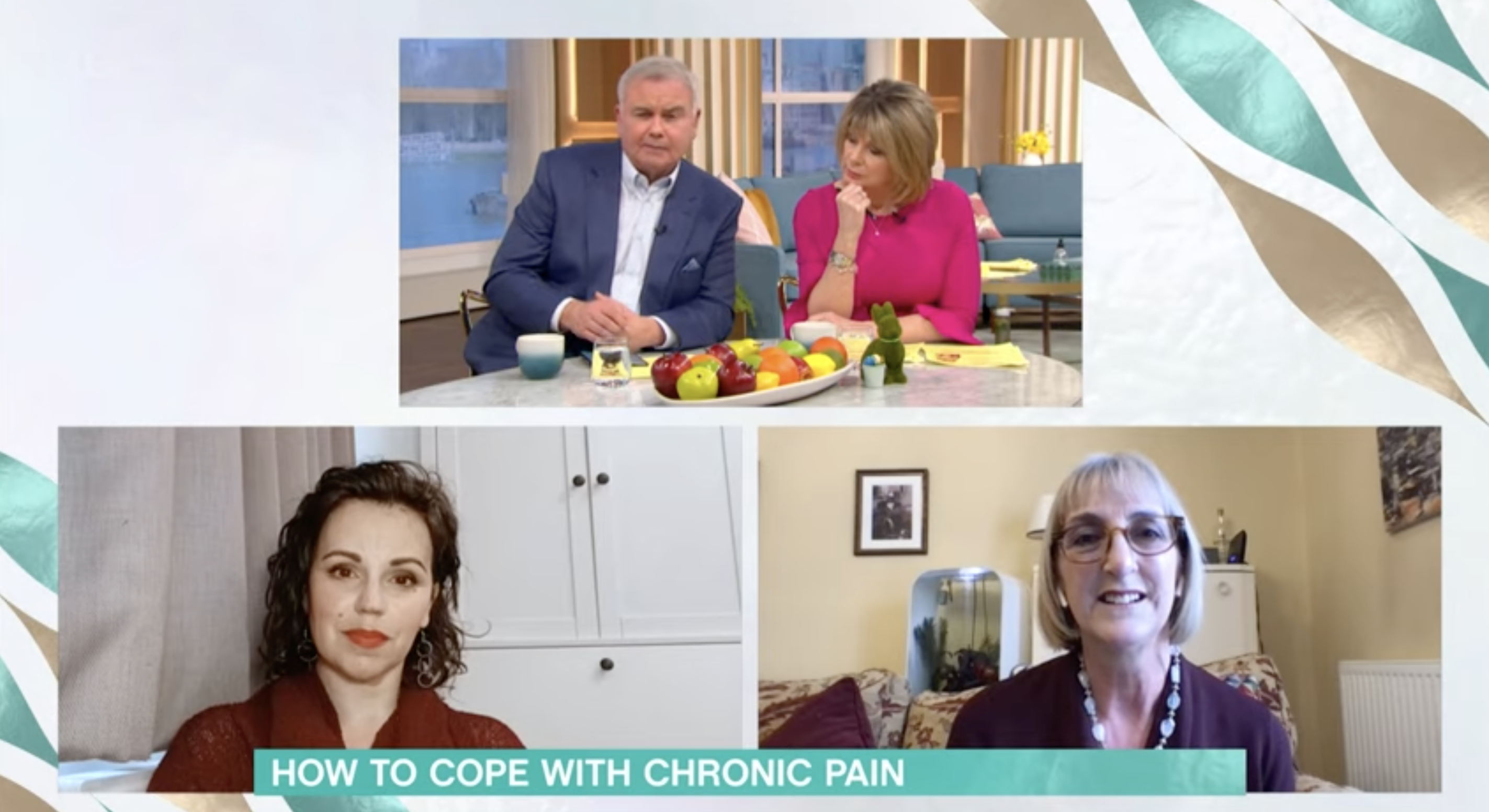 eamonn discussed his chronic pain on This Morning