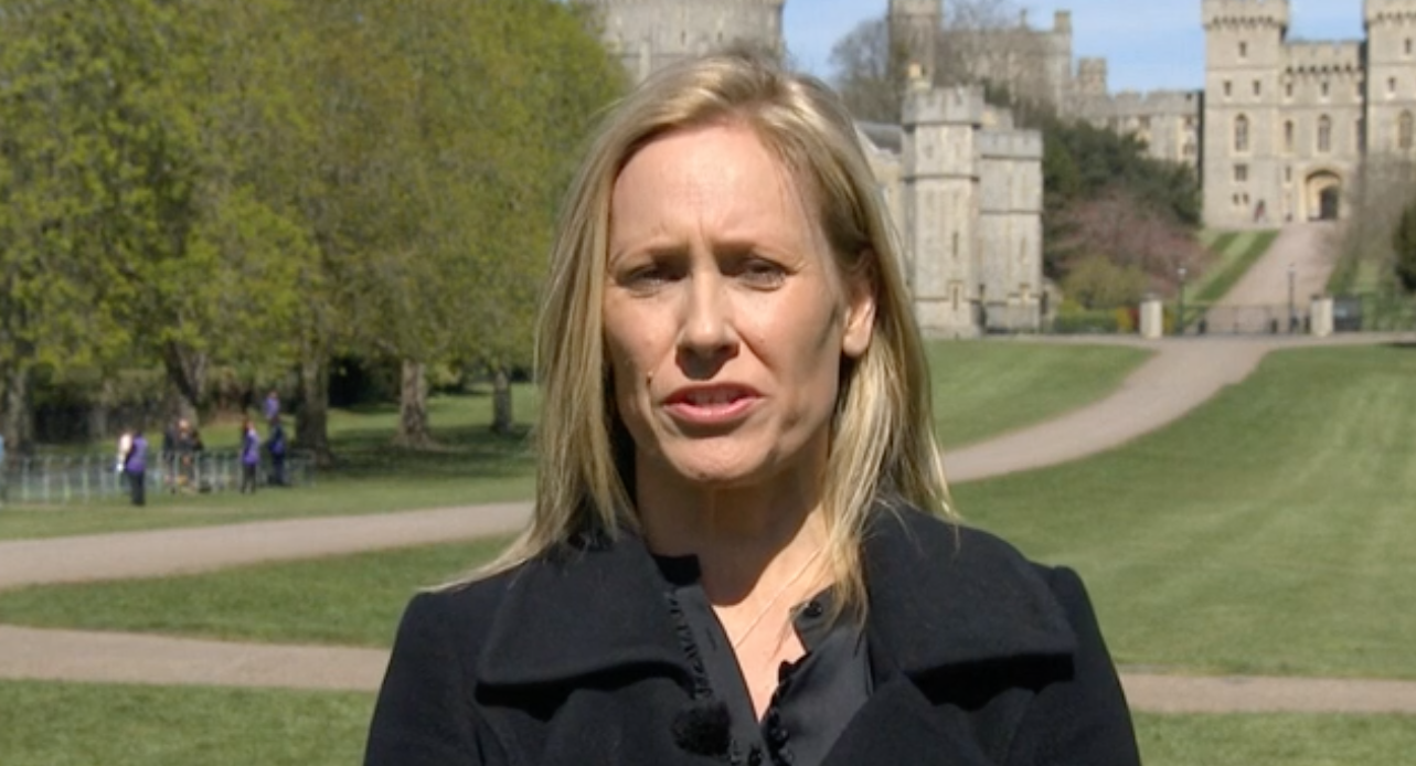 Sophie Raworth Prince Philip funeral
