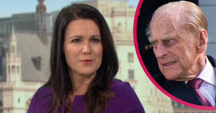 Susanna Reid and Prince Philip