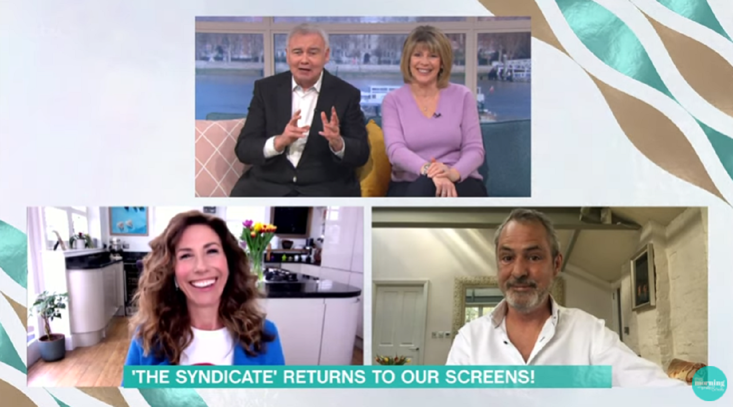 Neil and Gaynor Faye talking to Eamonn and Ruth on This Morning