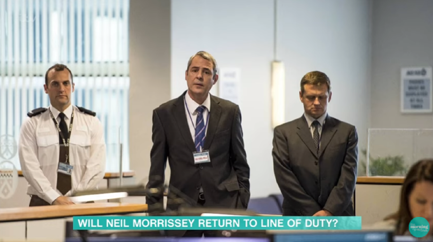 Neil Morrissey as Nigel Morton in the series Line of Duty