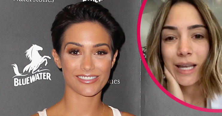 Frankie Bridge described withdrawal symptoms from her anti-depressants