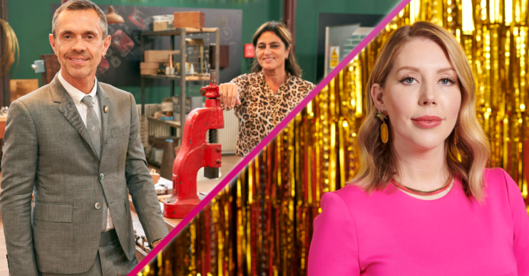 All The Glitters judges and Katherine Ryan