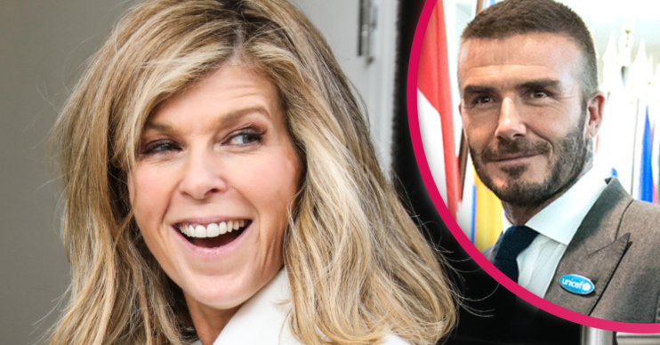 Kate Garraway said David Beckham sent messages of support