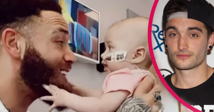 Tom Parker pays tribute to Azaylia Cain