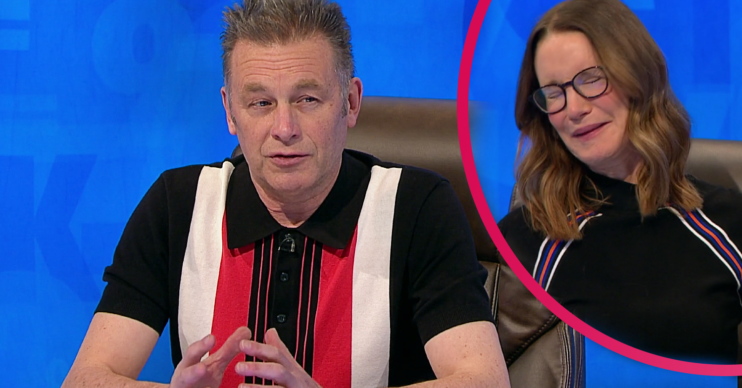 Chris Packham brought some bear poo in for Countdown star Susie Dent to smell