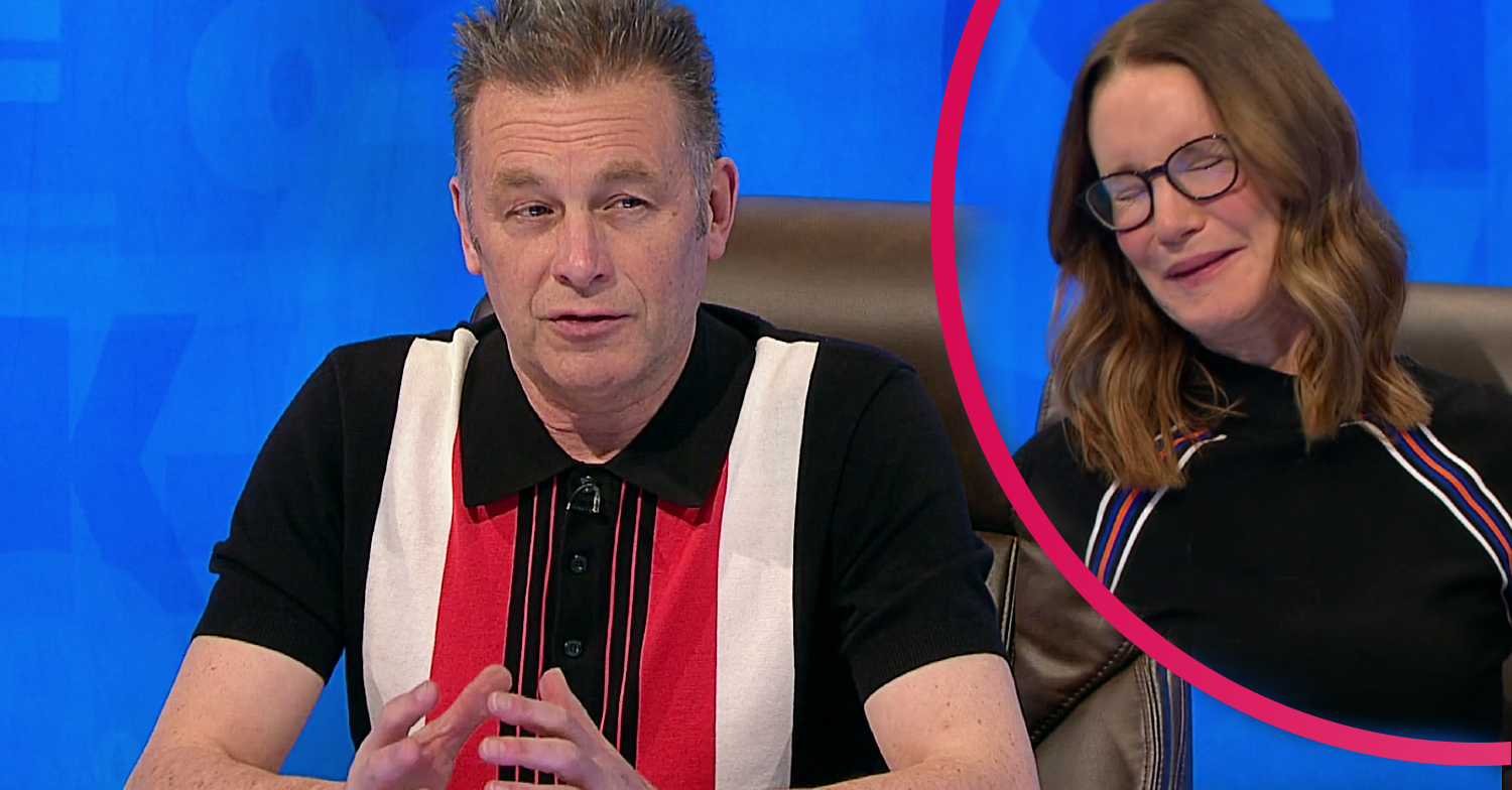 Chris Packham brought some bear poo in for Countdown star Susie Dent to smell