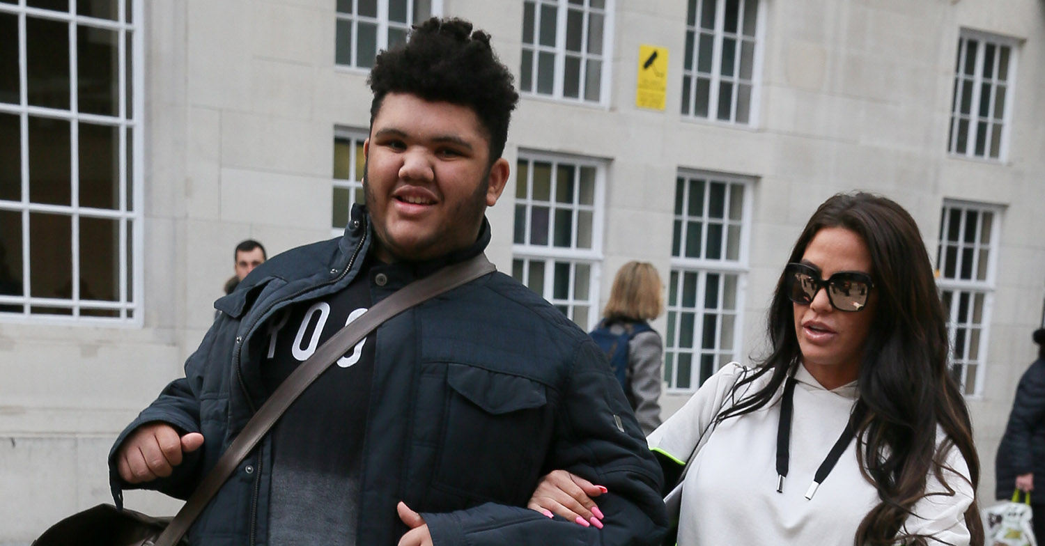 katie price with her son harvey