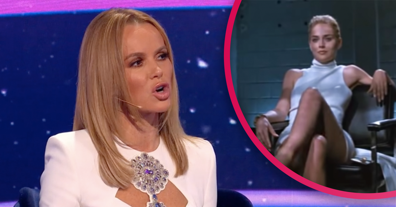 I can see your voice Amanda holden