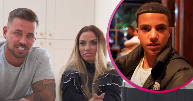 Carl Woods and Katie Price engaged