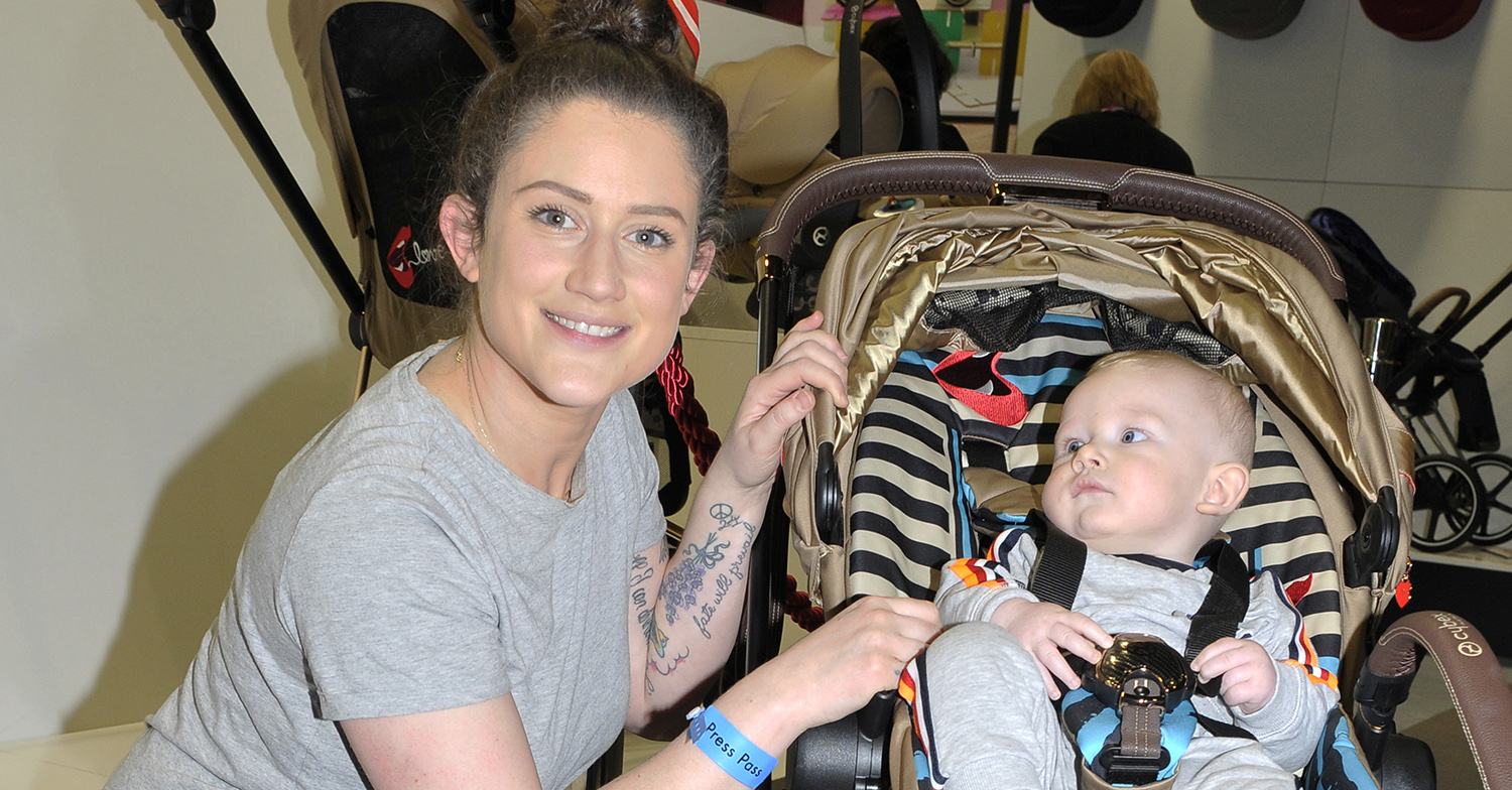 katie waissel with her son hudson