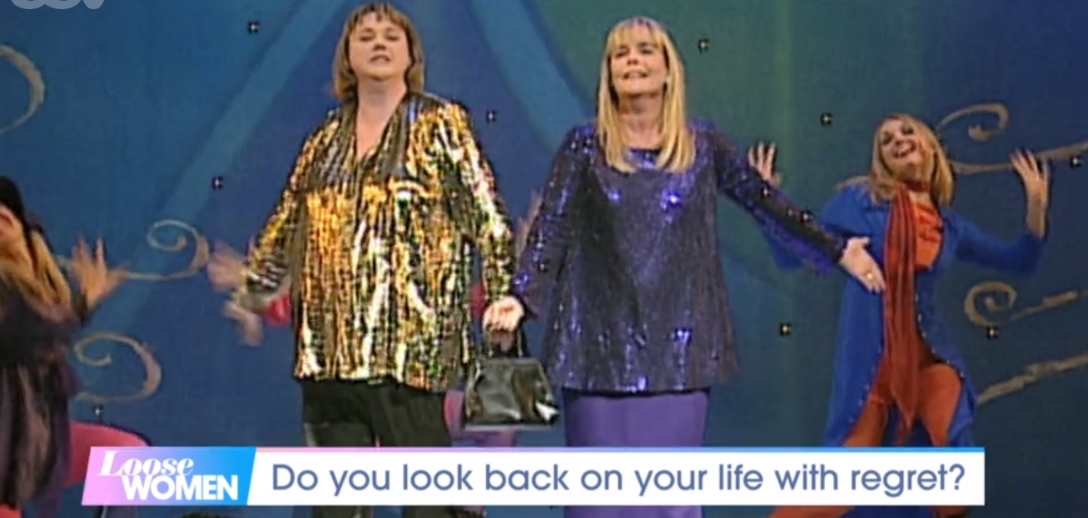 pauline and linda at the royal variety performance
