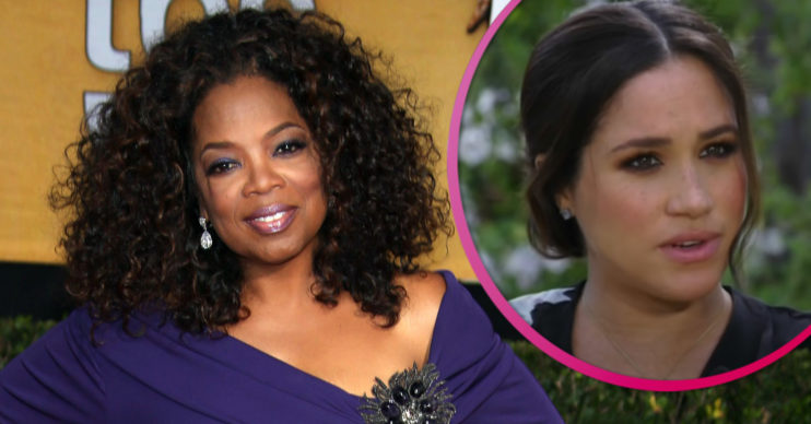 Oprah Winfrey and Meghan Markle