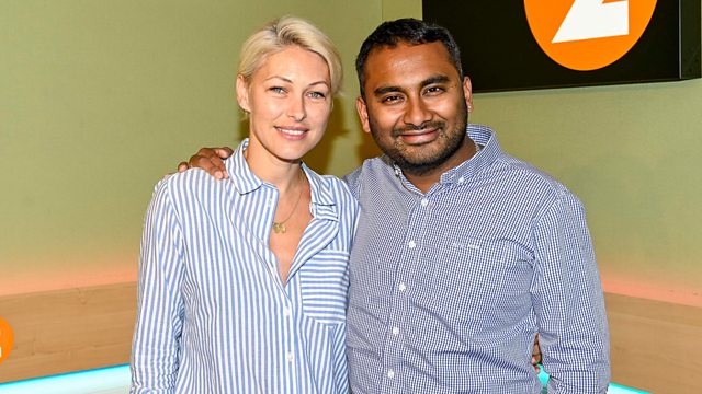 Emma Willis and Amol Rajan (Credit: BBC Radio Two)